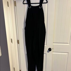 Nicole by Nicole Miller Black Jumpsuit with Adjustable Straps